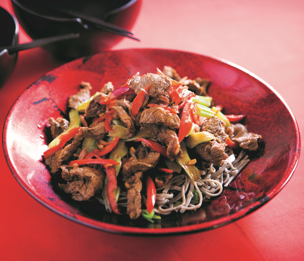 Ginger Beef Stirfry