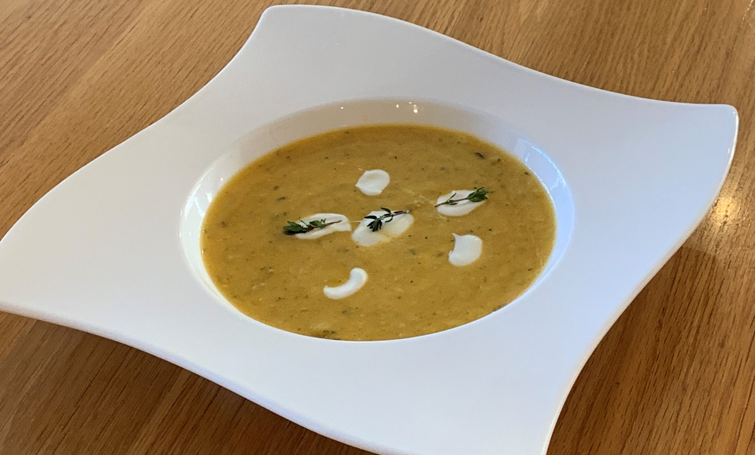 Butternut Squash and Thyme Soup